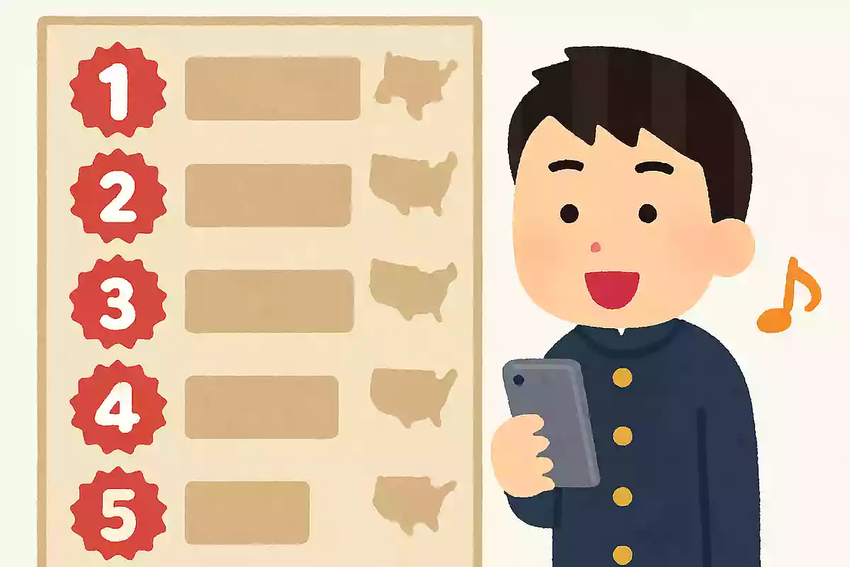 男子高校生に人気の洋楽ランキング【2025】
