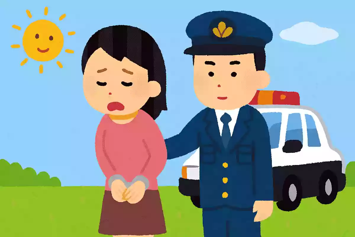 ある女が天気のいい日に外に出ると警察に逮捕された。それはなぜ?