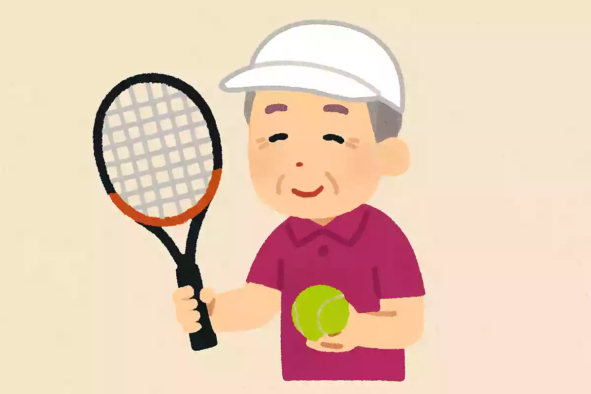 「テニスをします。」と言っているのはどれになるでしょうか