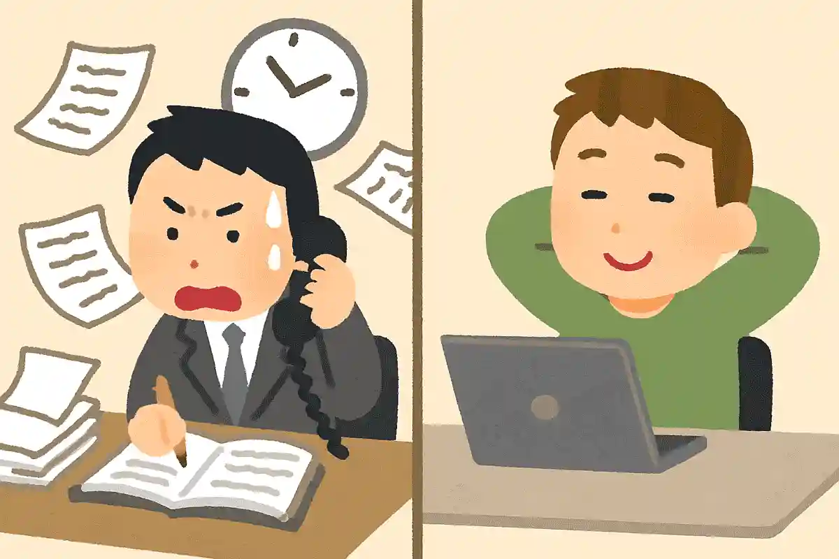 忙しすぎる仕事or暇すぎる仕事どっちがいい?