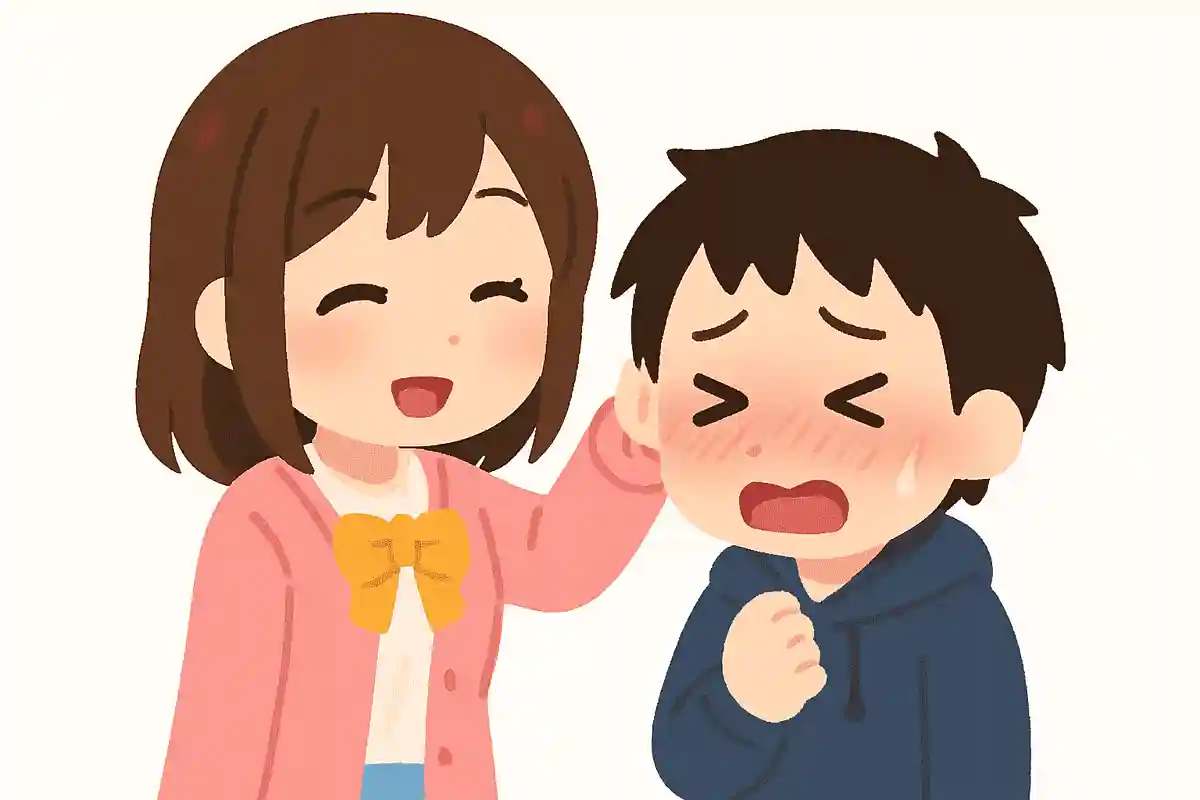 よしよし、いいこでちゅね〜