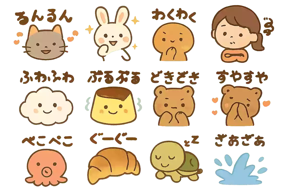 かわいいオノマトペ一覧！使いたくなる擬音語・表現集