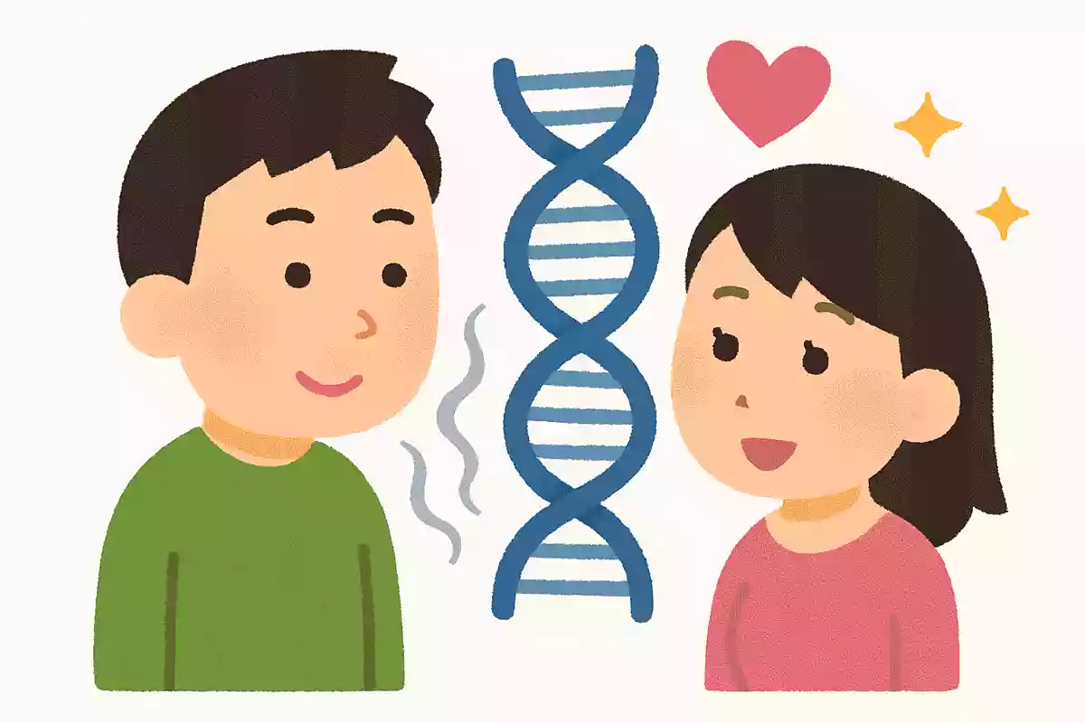 匂いは遺伝子的に相手との相性を見極める