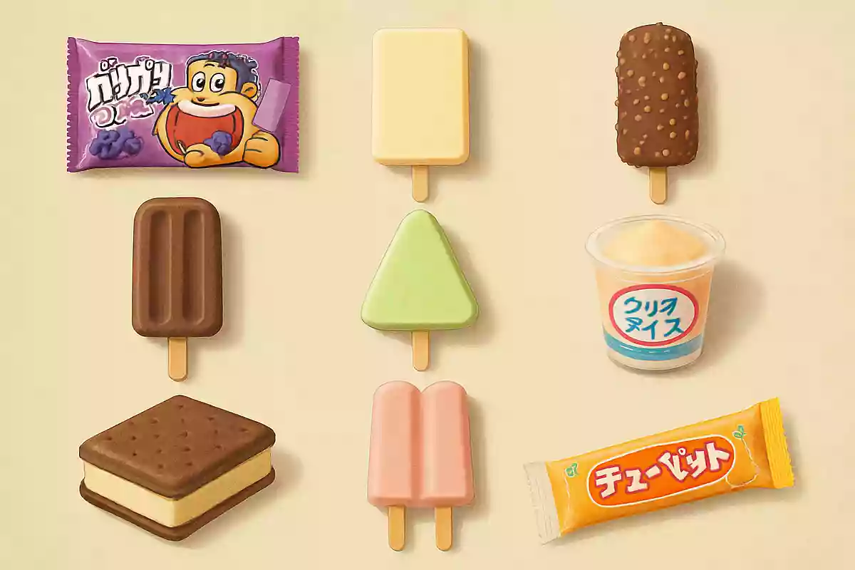 昭和の懐かしいアイス。今も定番アイスから昔懐かしいアイスまで