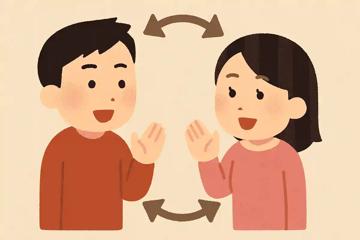 相手の行動をマネすると好意を持ってもらいやすくなる