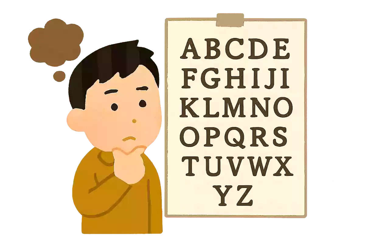 アルファベットの最初の文字はAですが、最後はZではない。なぜ?