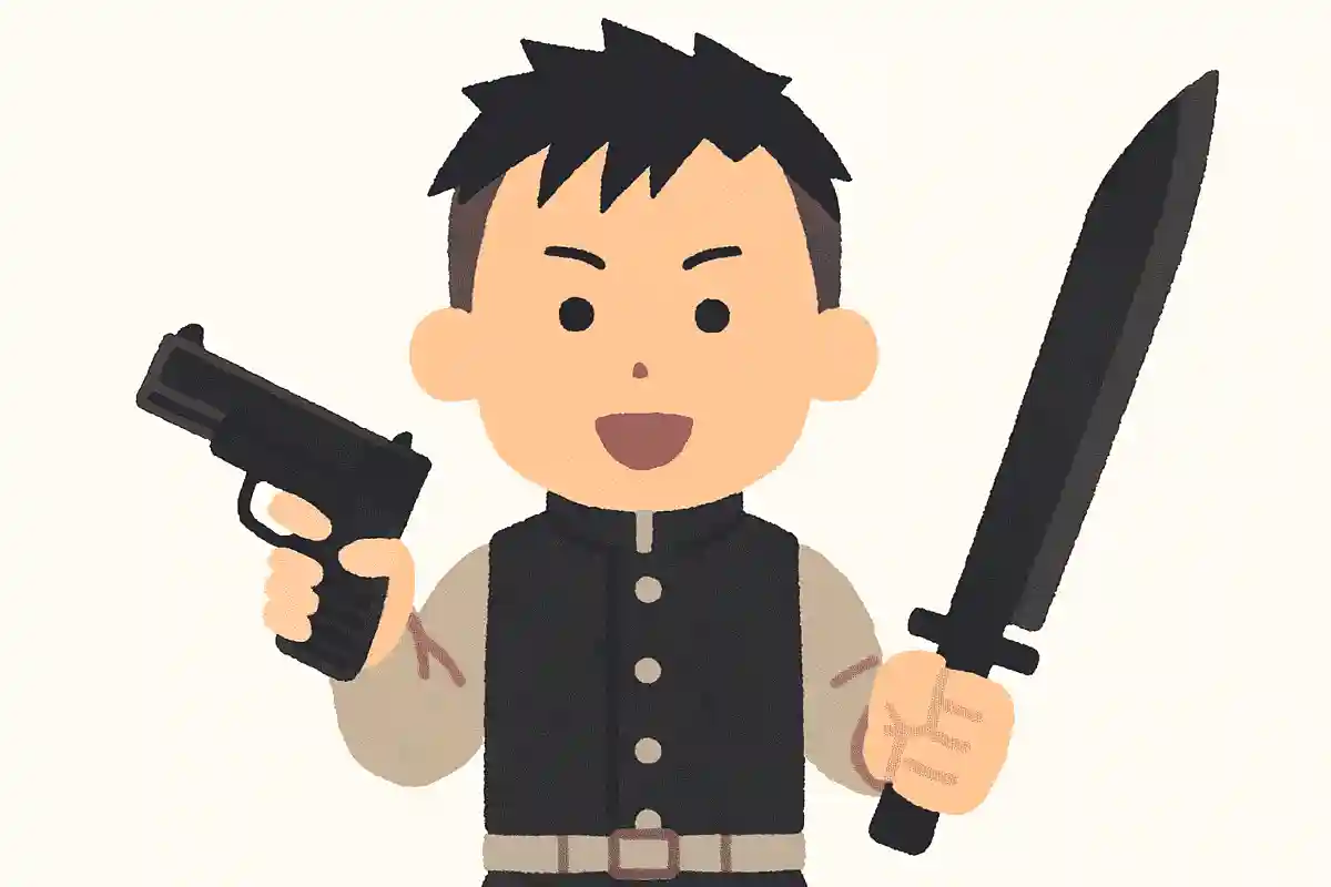 不死川玄弥の武器はなんでしょう？