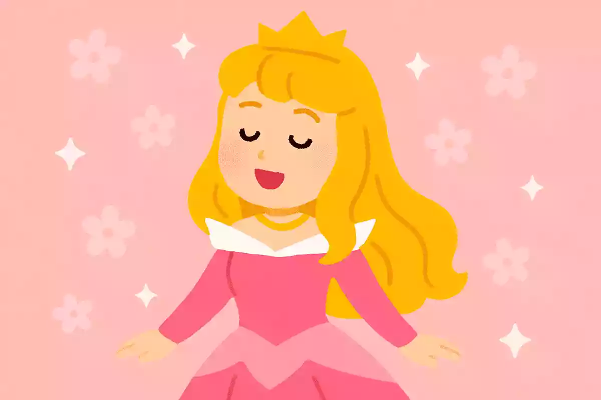 なんども夢を思い描けば、それが必ず叶うって言うわ。オーロラ姫『 眠れる森の美女』