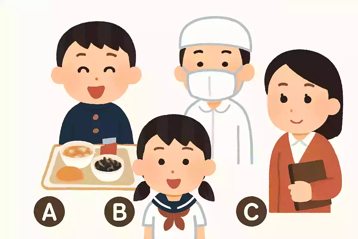 学校で給食を1番に食べるのが仕事なのは誰?