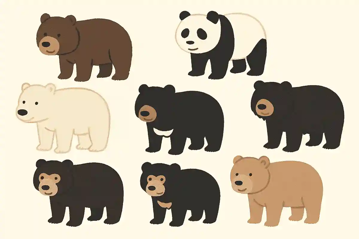 世界中でクマは何種類生息しているでしょうか?