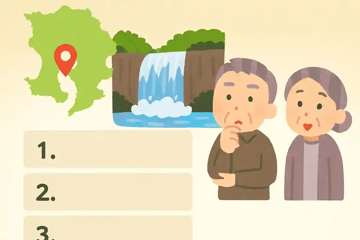 「東洋のナイアガラ」と称される、鹿児島県の滝とは次のうちどれでしょうか?