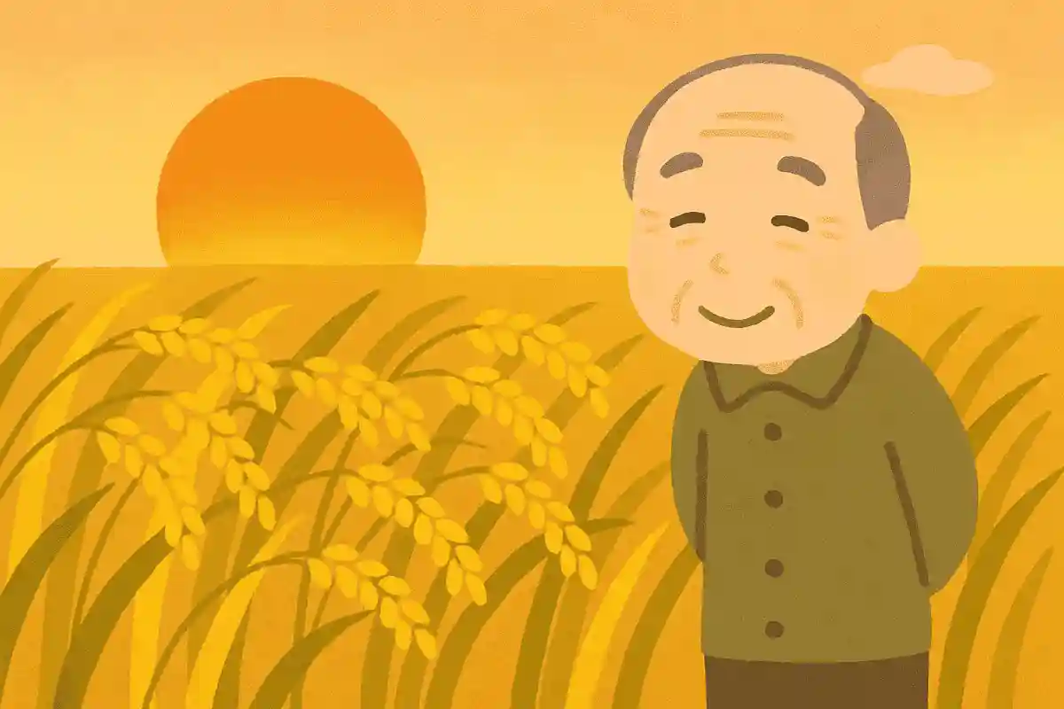 稲の穂の 伏し重なりし 夕日哉正岡子規