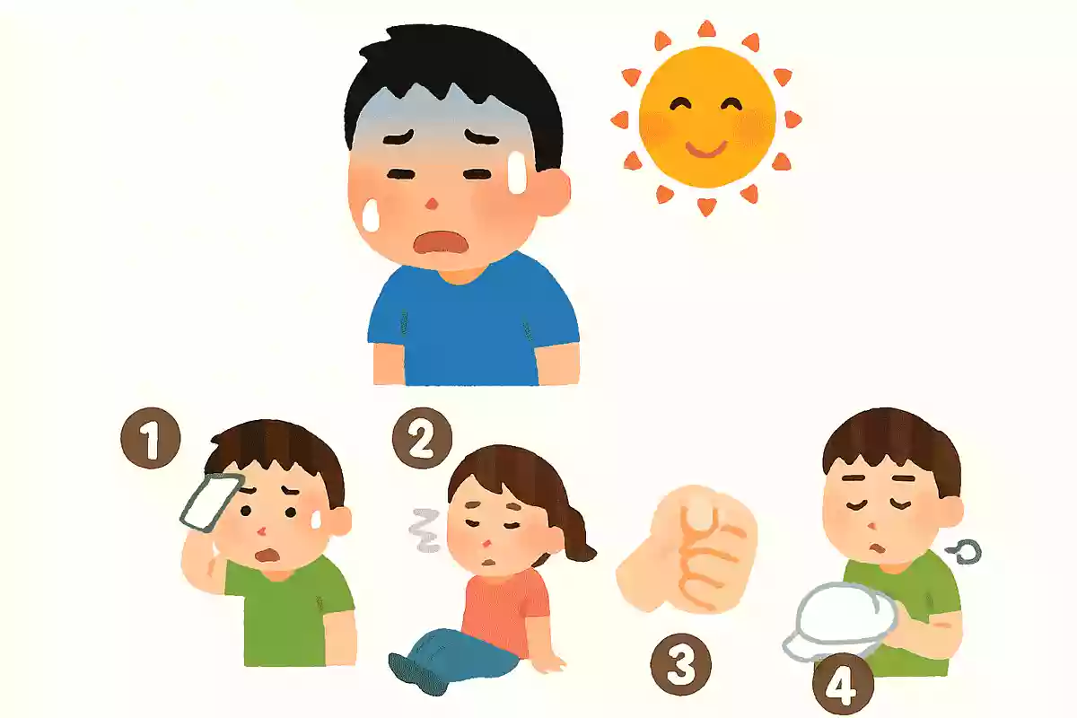 熱中症で1番気づきやすい症状はどれでしょうか？NEW!