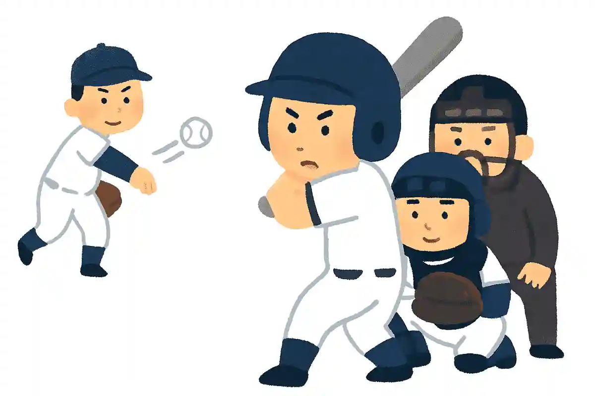 野球の試合中、バッターが三振となるのは、ピッチャーから何回ストライクを取られたときでしょう?