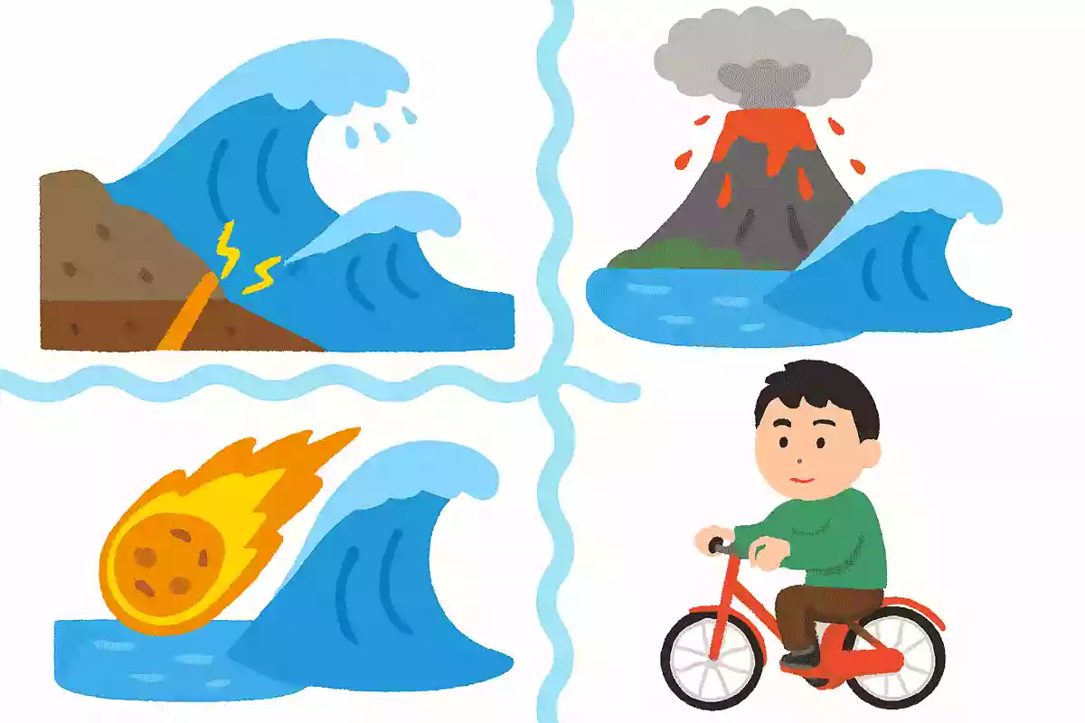 津波の原因にならないものはどれでしょうNEW!
