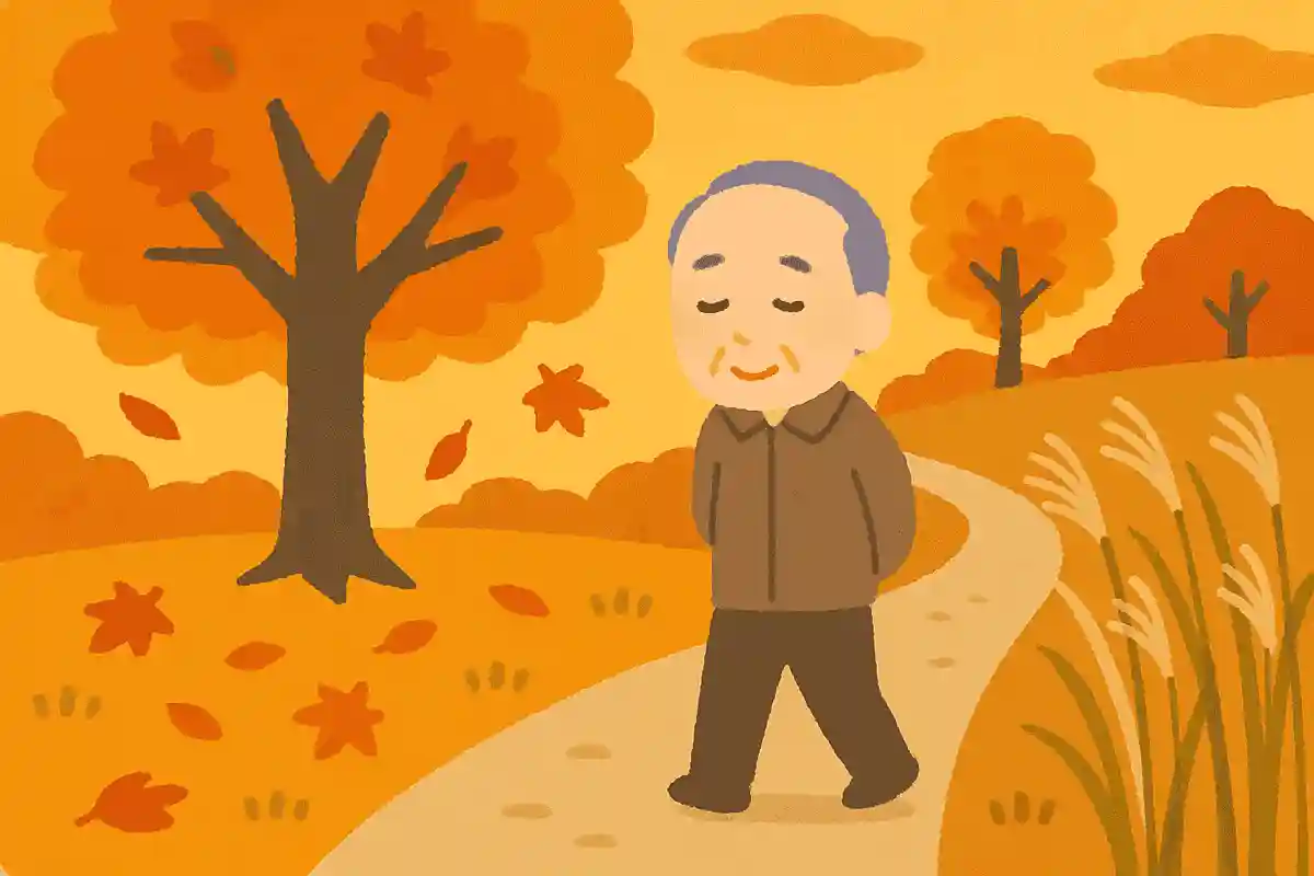 この道や 行くひとなしに 秋の暮れ松尾芭蕉