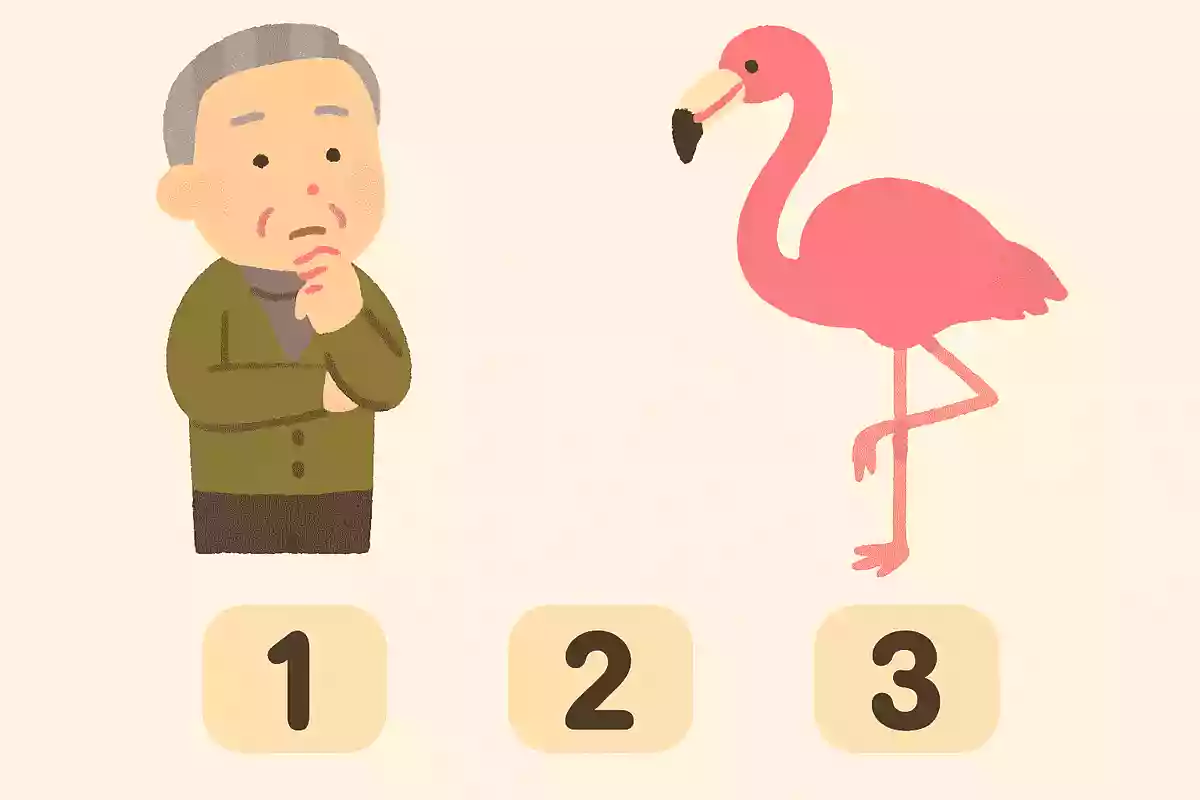 フラミンゴが片足で立っているのはなぜでしょうか?NEW!