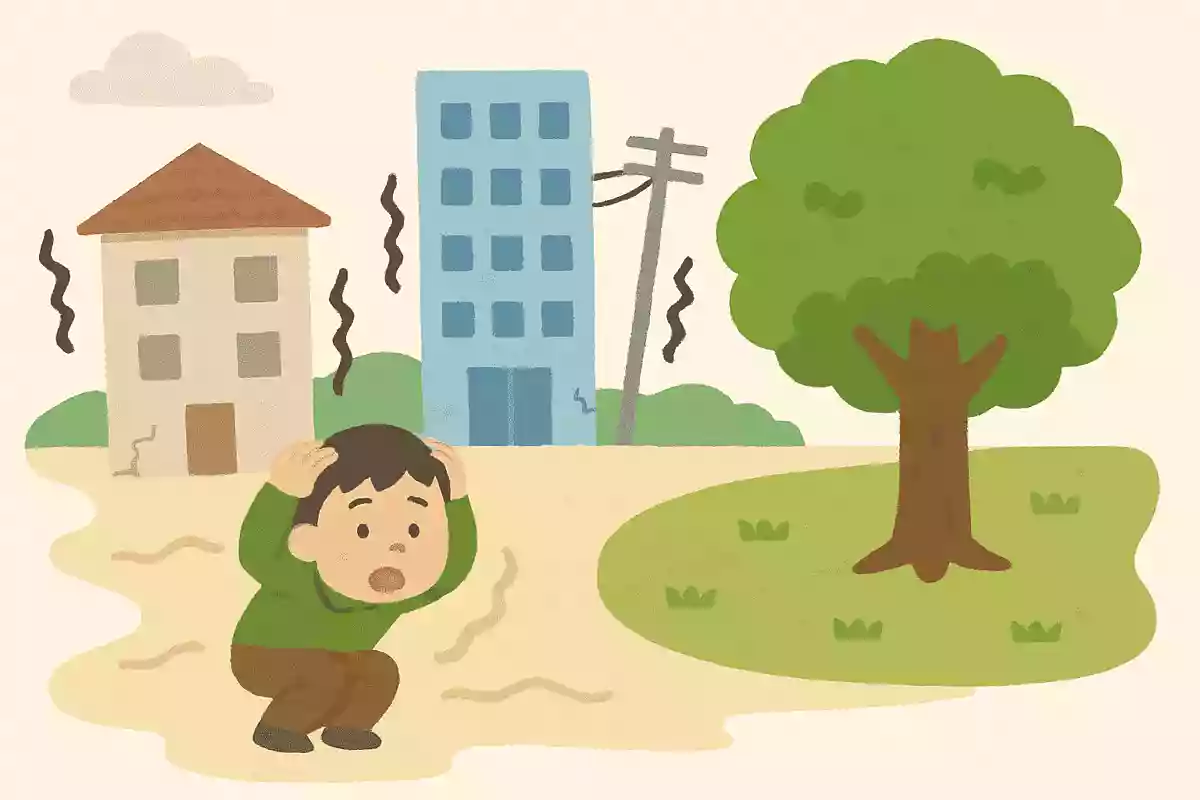 地震発生時に屋外にいた場合、安全な避難場所として適切なのはどこでしょうか?NEW!