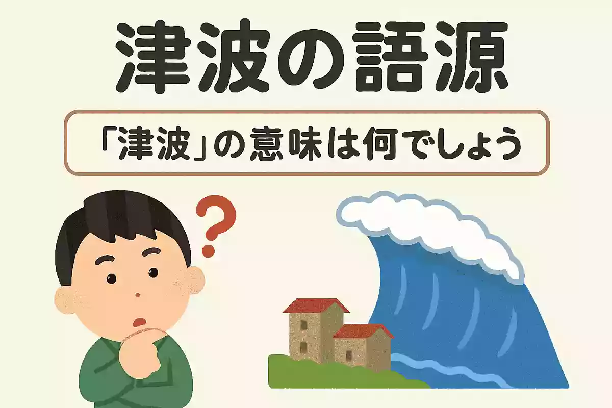 津波の語源「津波」の意味は何でしょうNEW!