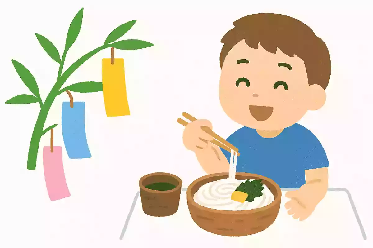 笹/短冊/願い事/そうめんNEW!