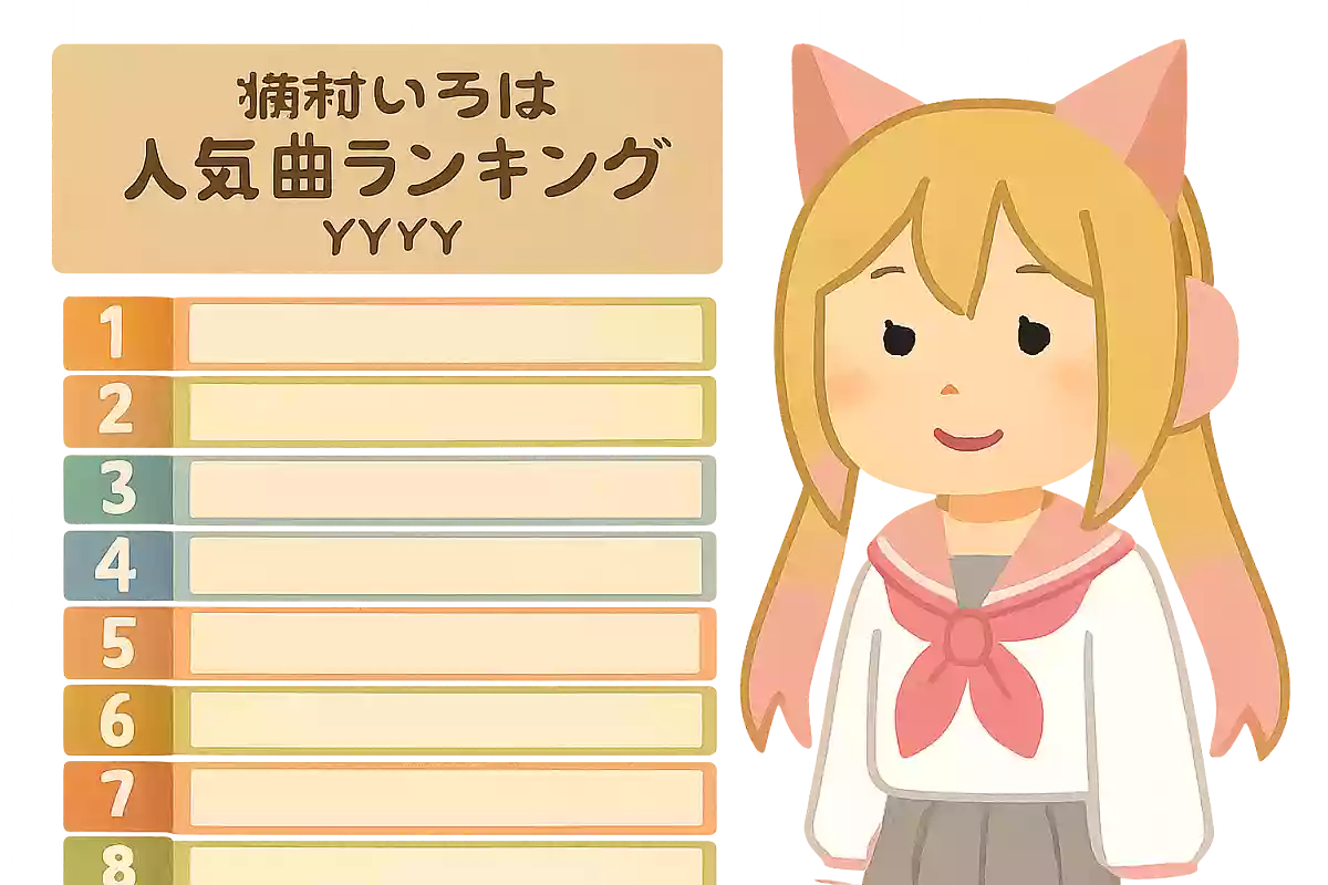 猫村いろはの人気曲ランキング【2025】