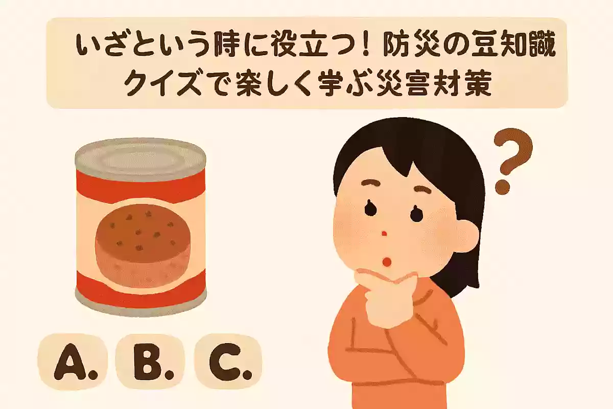 賞味期限が25年の非常食にも使われるフードはなんでしょう?NEW!