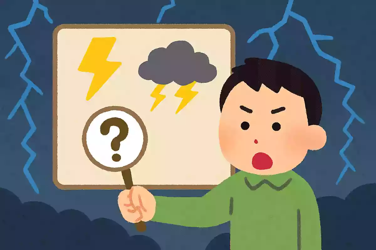 雷が特に多く発生すると言われている季節はいつでしょう?NEW!