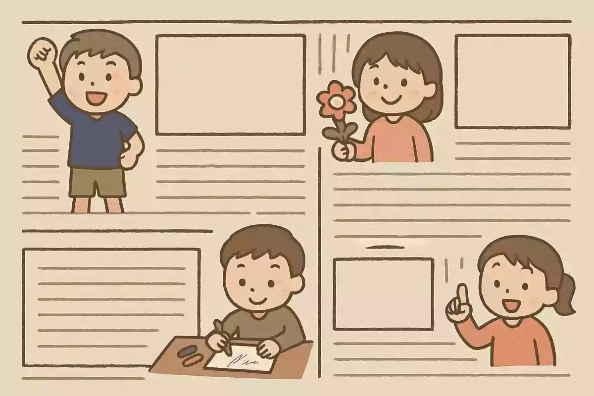 部活動の記録新聞