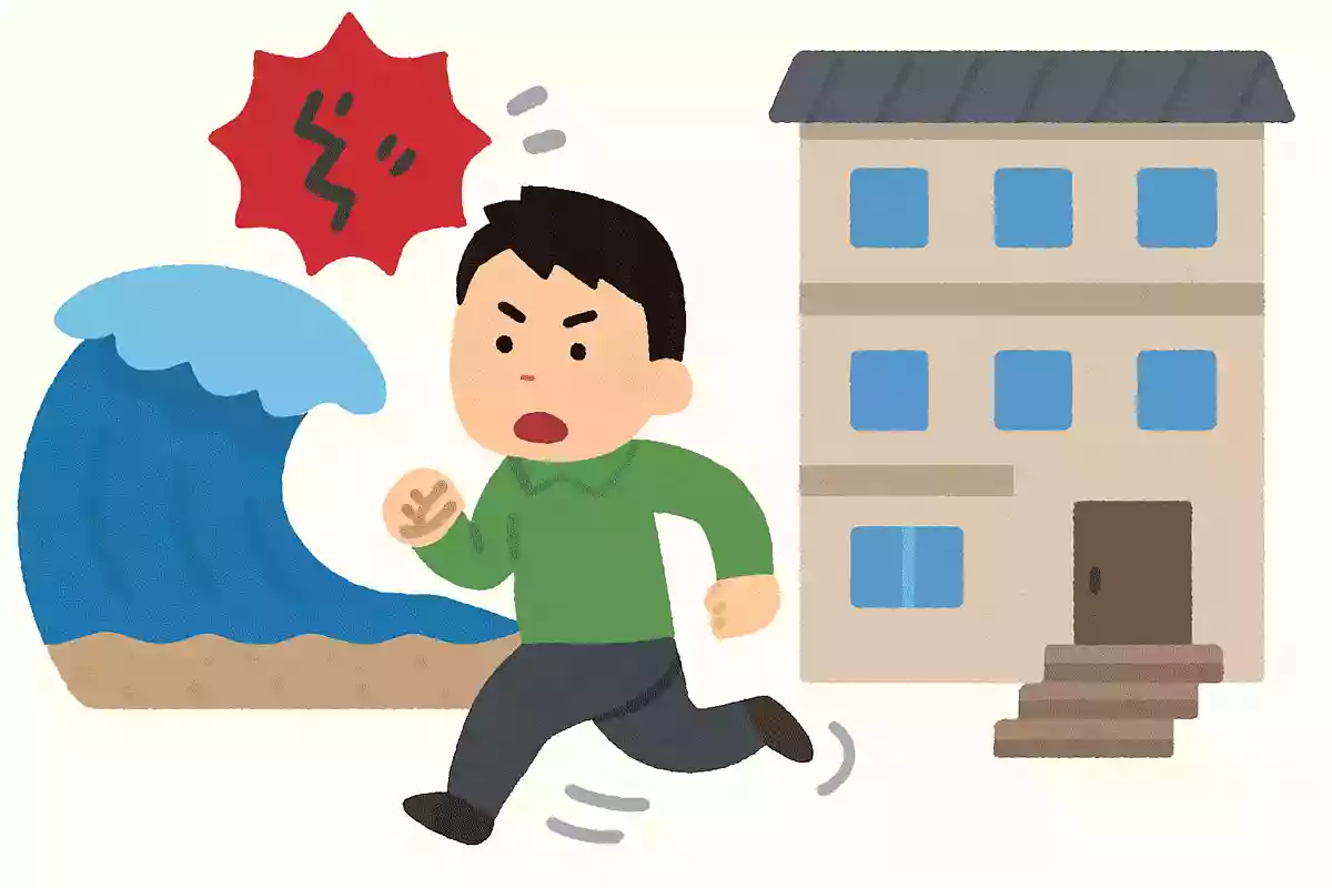 津波浸水想定地域の外に避難できない場合、建物の何階以上へ避難することが推奨されているでしょうか?NEW!