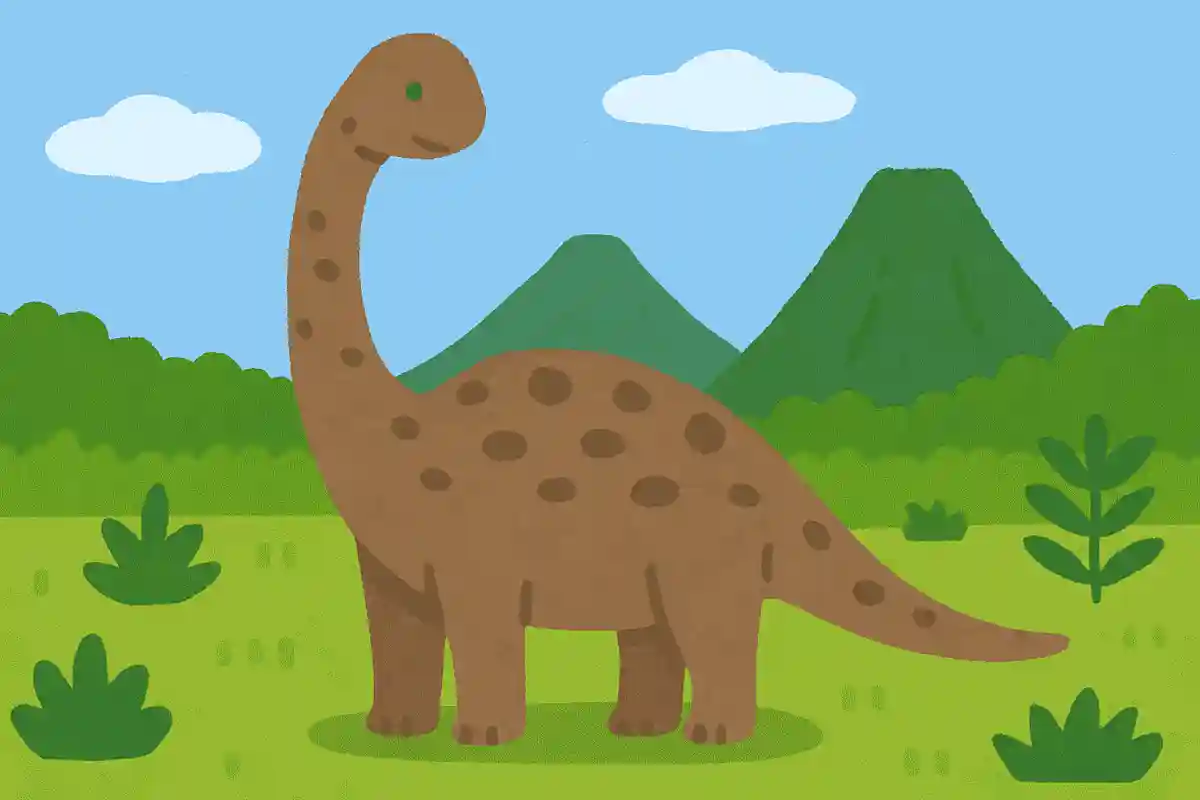 映画で最初に登場する大きな恐竜は何でしょう