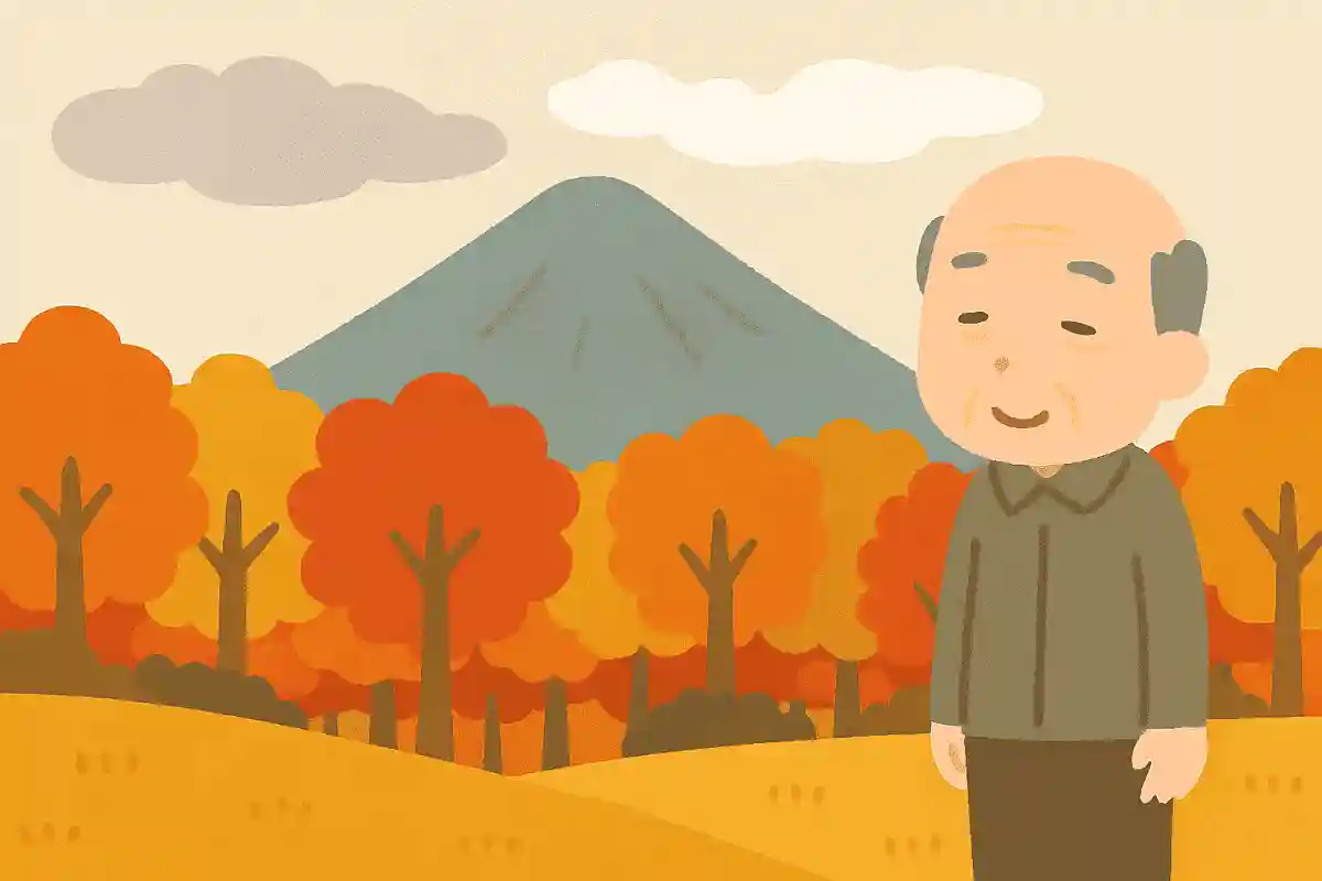 秋の山 静かに雲の 通りけり夏目漱石