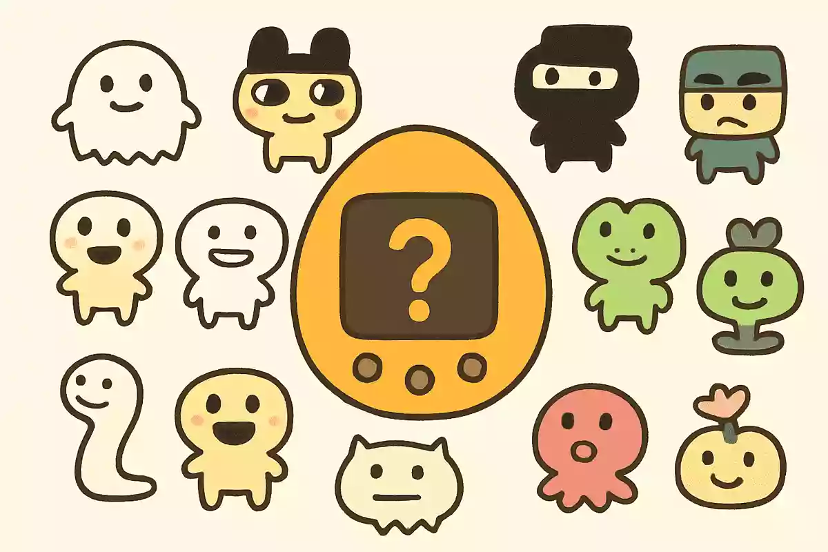 初代のたまごっちには何種類のキャラクターがいたでしょうか?NEW!