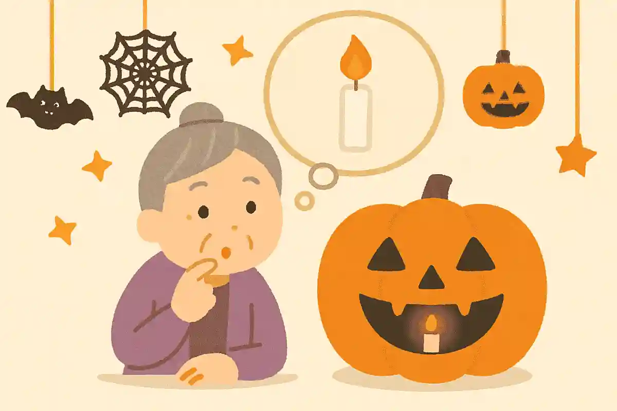 ハロウィン飾りの、かぼちゃの中には何を入れるでしょうか?NEW!
