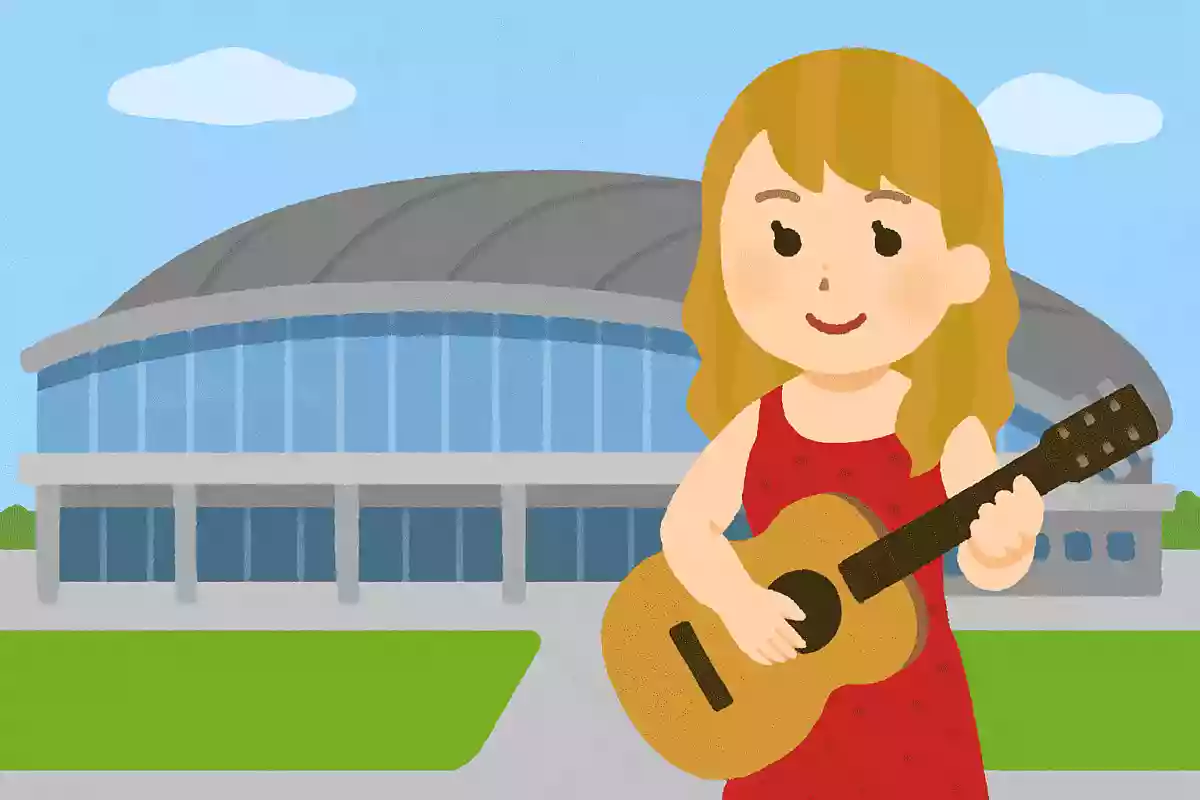 テイラーさんが初めて日本でライブを行ったときの会場は?NEW!