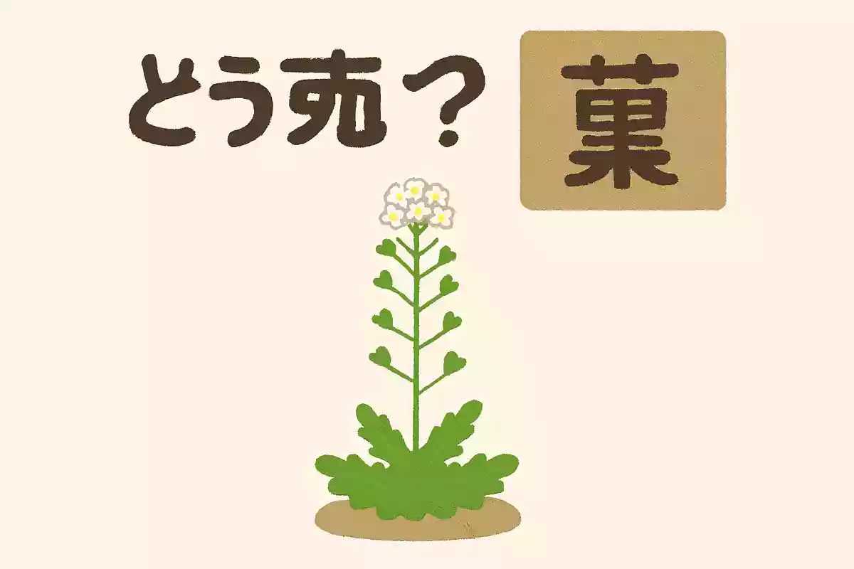 「薺」は何と読む？NEW!