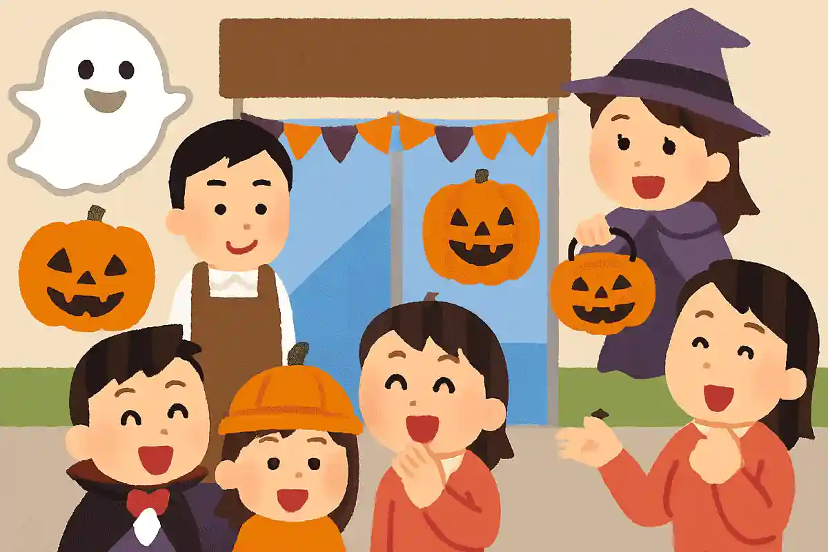 日本で初めてハロウィンを始めたのは何屋さんでしょう？