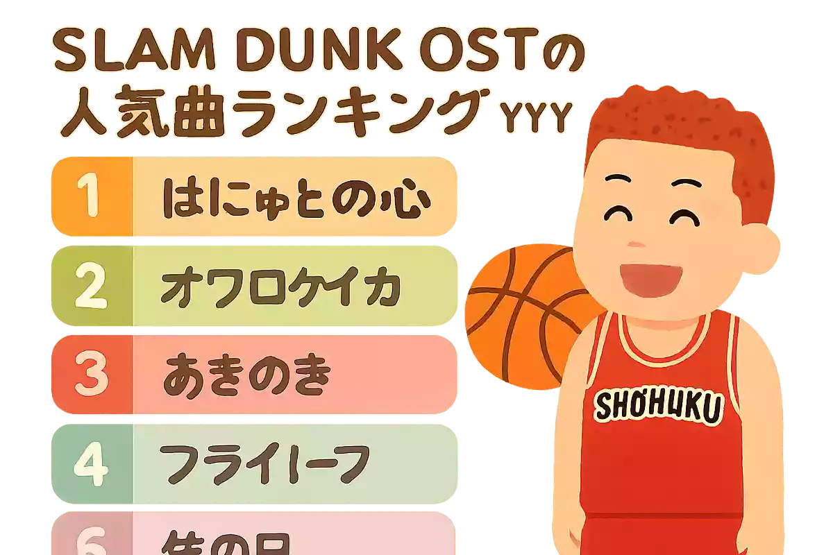 Slam Dunk OSTの人気曲ランキング【2025】
