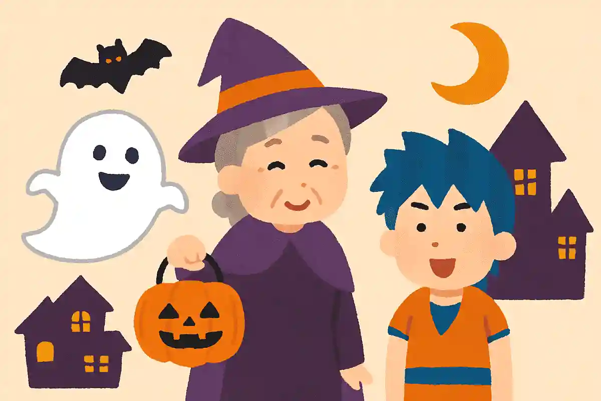 ハロウィンではお化けやアニメのキャラクターなどに仮装します。それはなぜでしょうか？