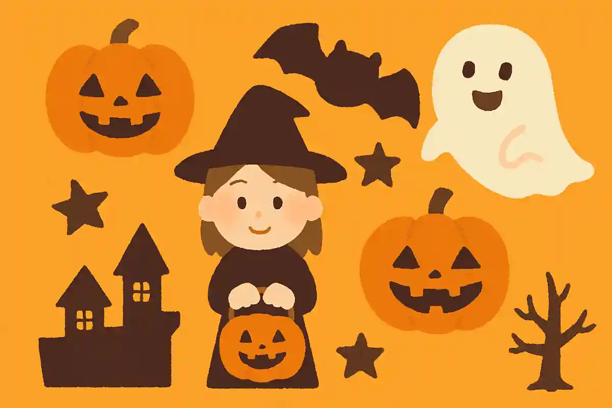 ハロウィンのイメージカラーのオレンジの意味は？