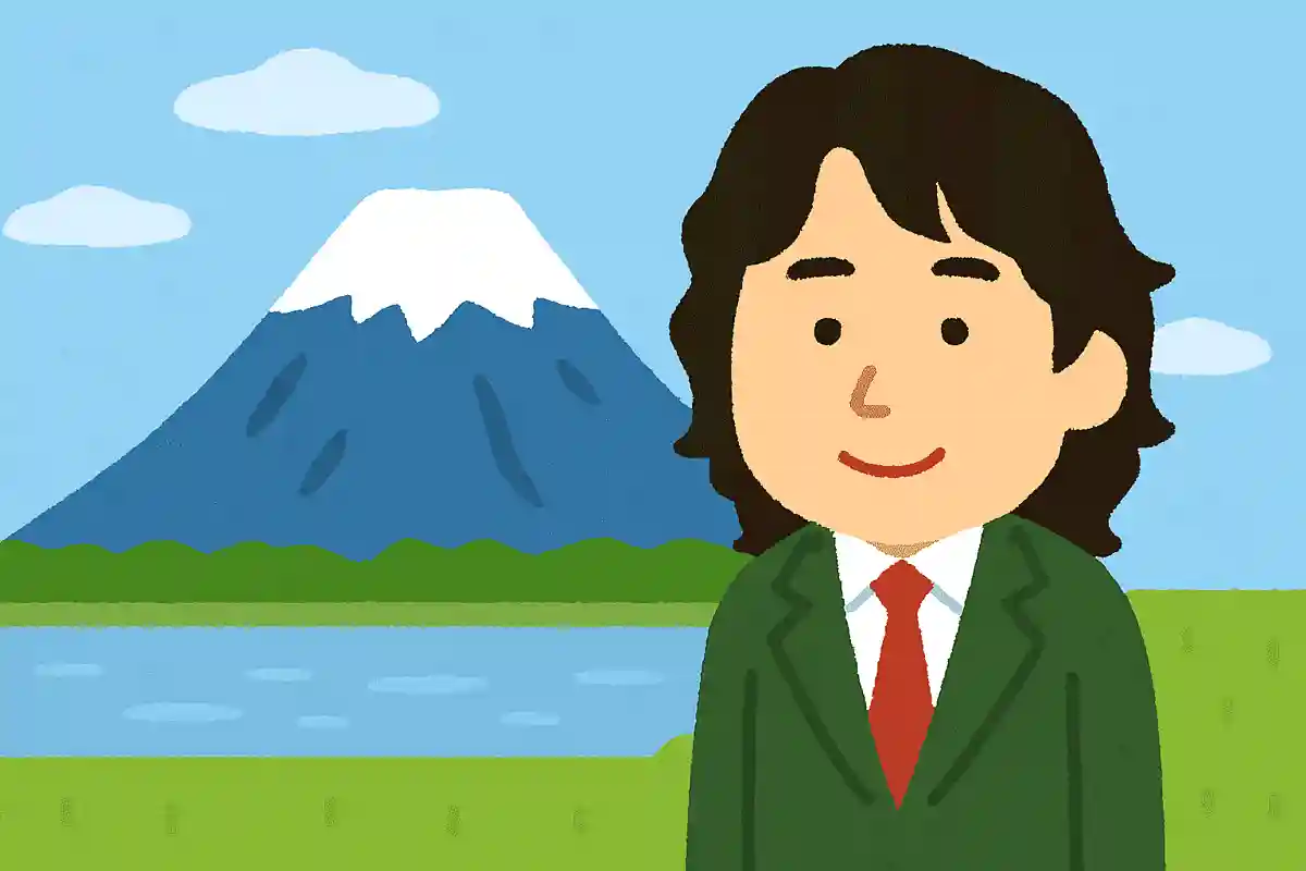 富士は日本一の山だ。俺の名字は山田真矢