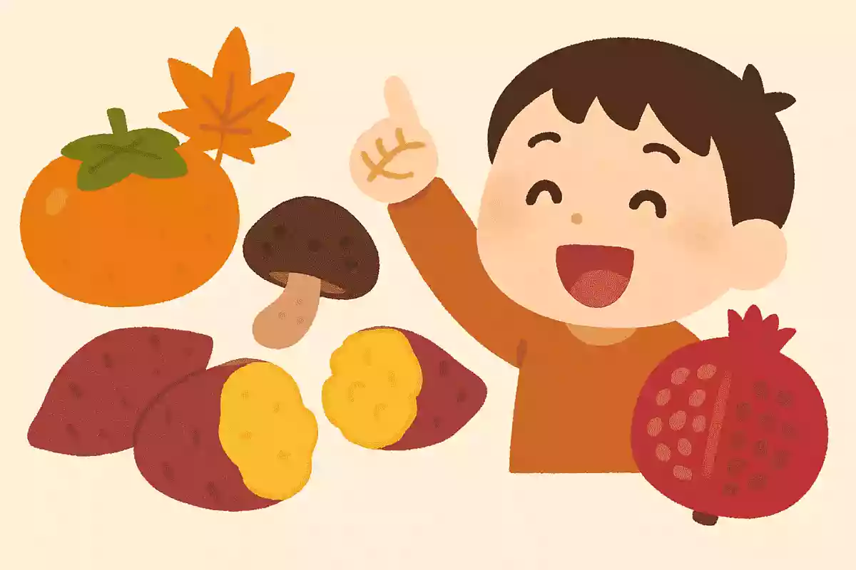 秋によく食べられる、中にたくさんの赤い粒が入っているくだものはどれでしょう?NEW!