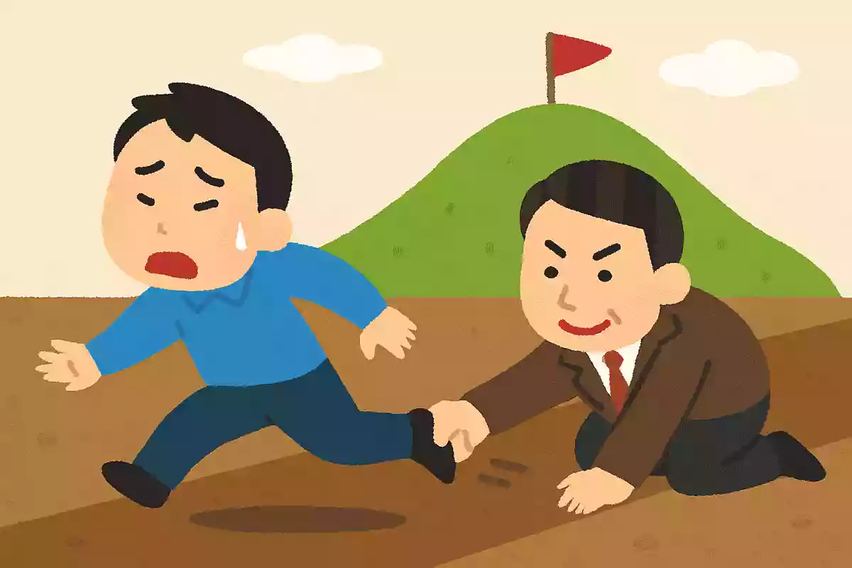 目的まであと一歩というときに足を引っ張るのは 敵ではなく必ず味方ですNEW!ハリソン山中