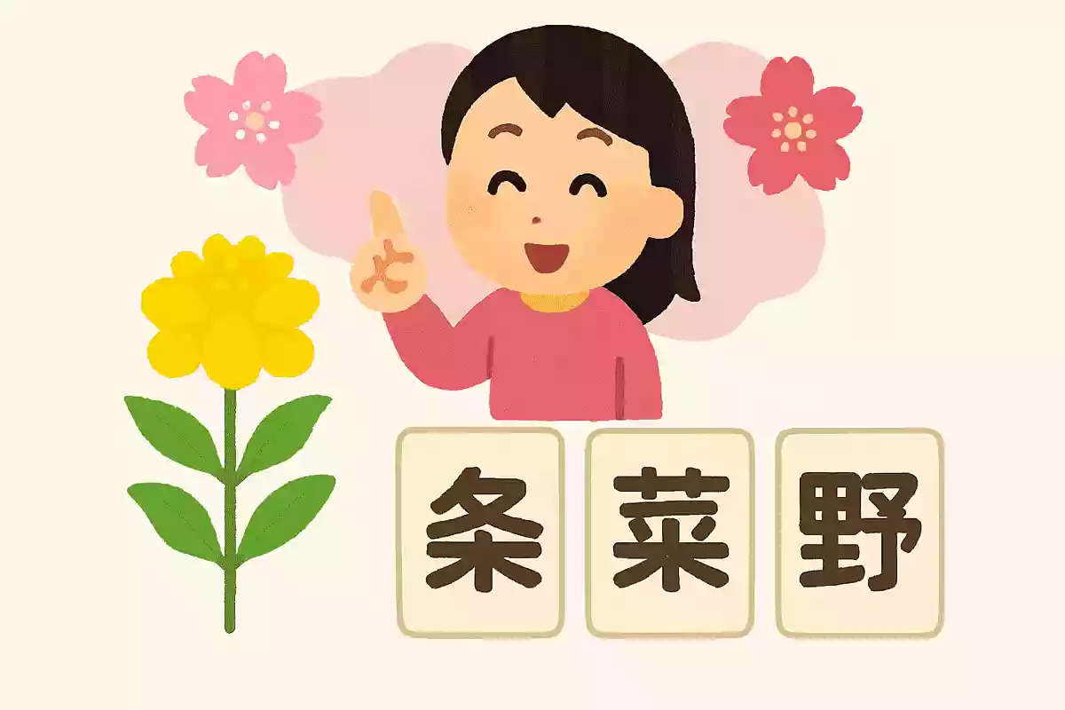 「なのはな」を漢字で書くと次のうちどれでしょうか？NEW!