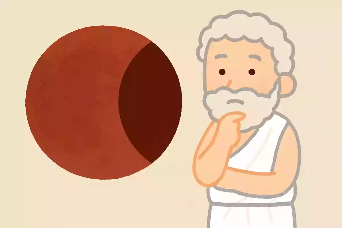 月食の時に月にかかる地球の影の形から、古代のギリシャ人は何を推測したでしょうかNEW!