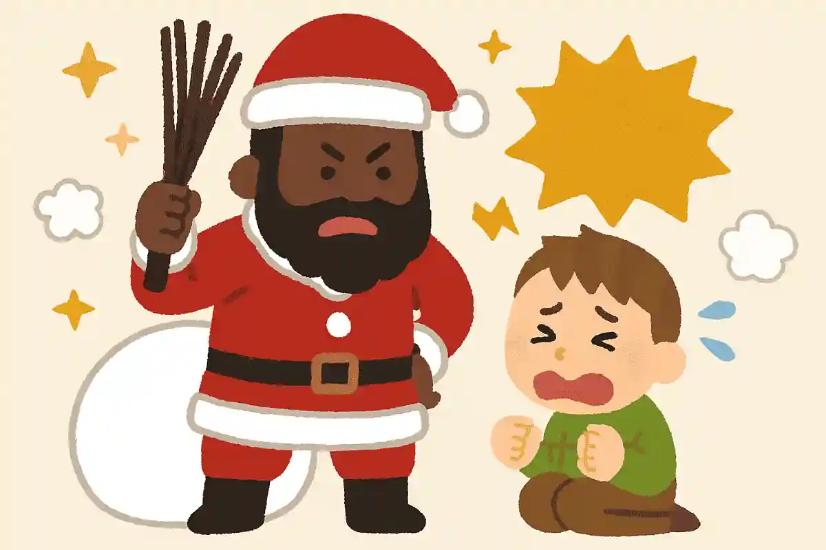 ブラックサンタは悪い子にお仕置きをするNEW!