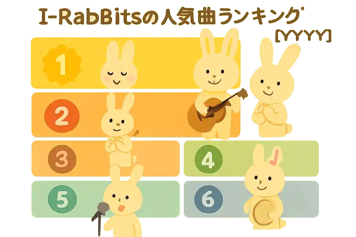I-RabBitsの人気曲ランキング【2025】