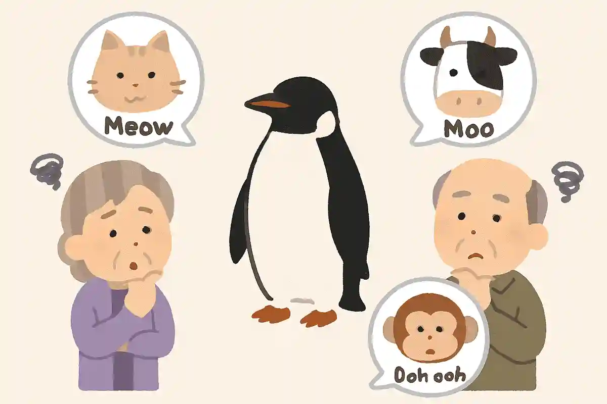 ペンギンの鳴き声は次のうちどれでしょうか？NEW!