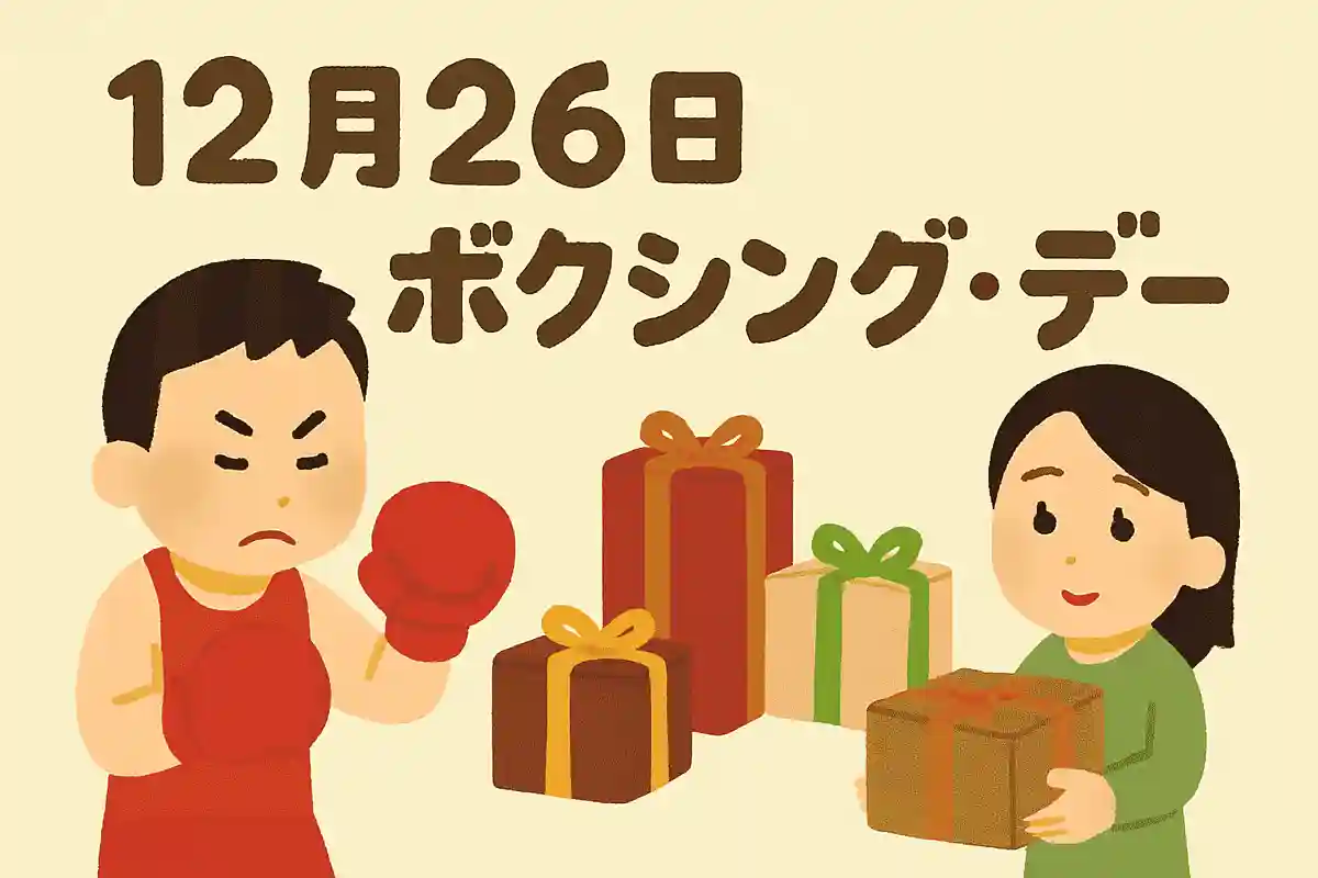 12月26日は「ボクシング・デー」NEW!