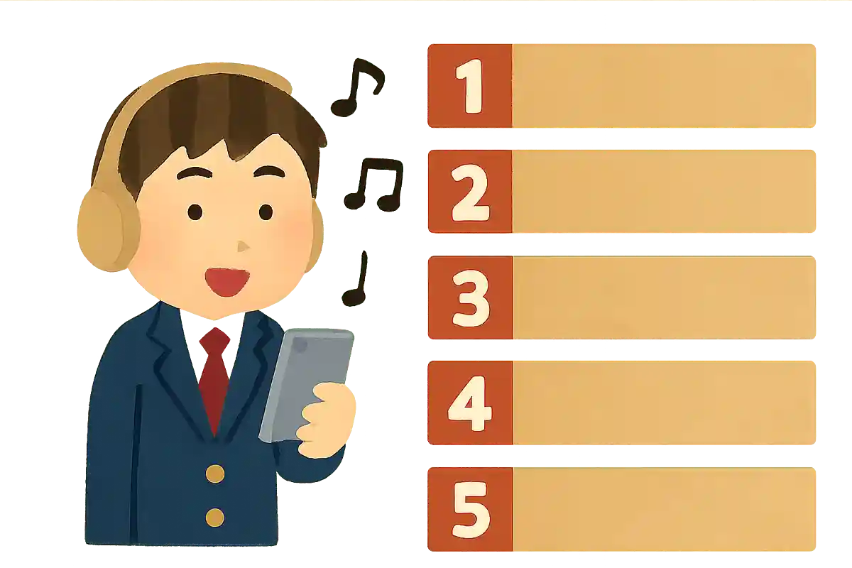 男子高校生に人気の洋楽ランキング【2025】