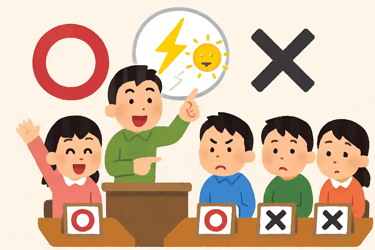 電気は光の速さよりも速く進む、○か×か?NEW!